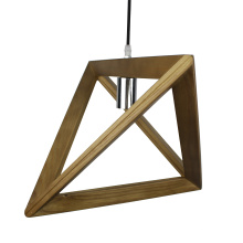Lampe à suspension en bois loft unique d&#39;éclairage de maison moderne